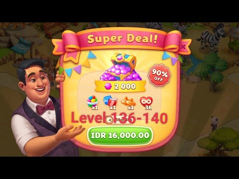 Gameplay Wildscapes Level 136-140