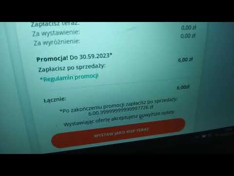 Prowizja po sprzedaży w allegro - oglądaj uważnie