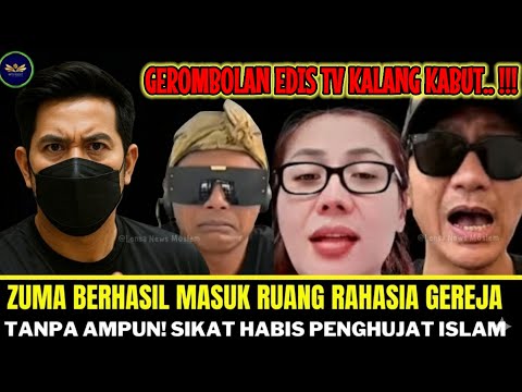 MEMANAS‼️bang Zuma berhasil masuk ruang rahasia Gereja, tanpa ampun sikat habis para Penghujat Islam