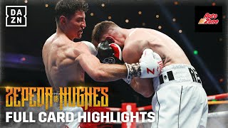 William Zepeda vs. Maxi Hughes Full Card Highlights