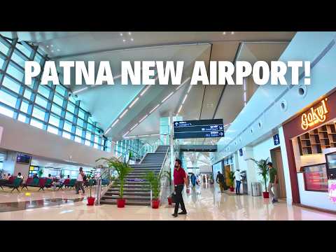 Patna’s NEW Airport Terminal Tour!