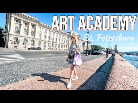 First Day at Imperial Academy of Arts Repin. St. Petersburg