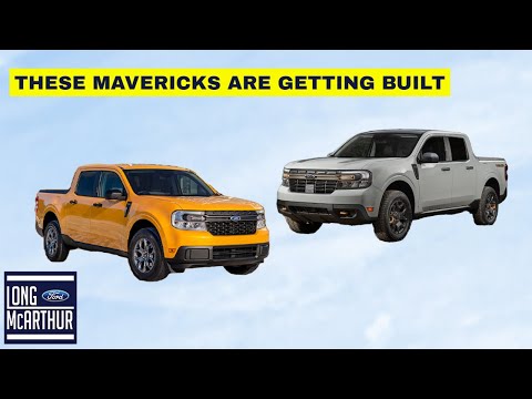 Is It True that all Ford Maverick with Cyber Orange and Avalanche are Scheduled?