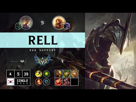 Rell Support vs Leona - KR Challenger Patch 14.12