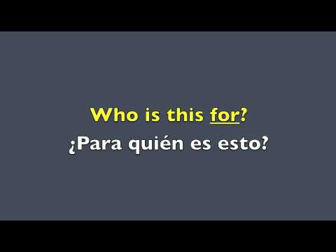 73 Who, Whose, Whom   Inglés Online Gratis Video