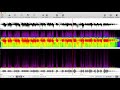Alvin Lucier, "I am sitting in a room (For Voice On Tape)," 43:48 to 45:13: Sonogram Representation