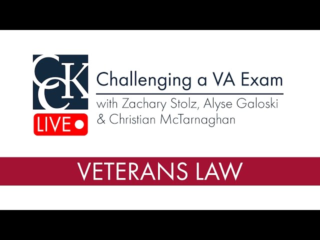 How to Challenge a VA Exam (C&P Exam)