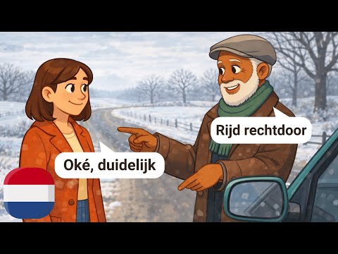 10 Short Dutch Conversations for Beginners (With Subtitles) | A1-A2 | Road Talk