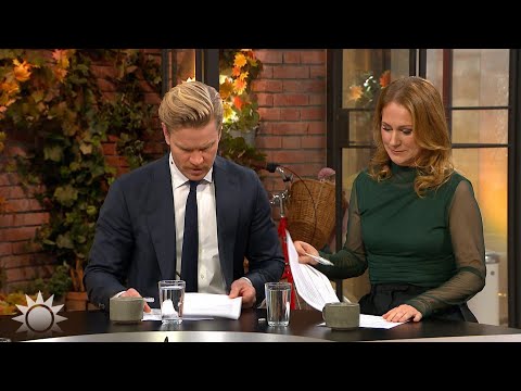 Därför görs ringar av mensblod | TV4 Nyheterna | TV4 & TV4 Play