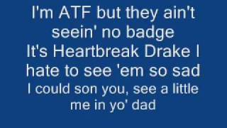 Drake Lil Wayne Ransom LYRICS !!!! on screen
