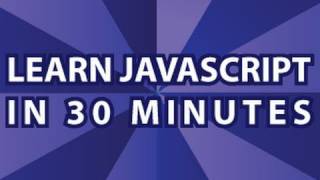 JavaScript Video Tutorial Pt 1
