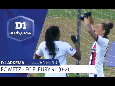 J10 : FC Metz - FC Fleury 91 (0-2), le résumé | D1 ARKEMA 2019/2020