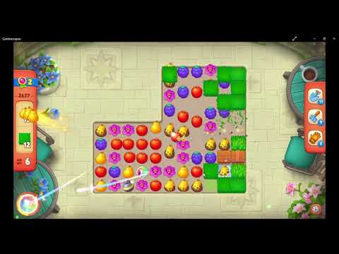 Gardenscapes Level 2637 - No Boosters