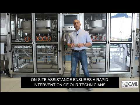 CMI Service Manager Davide Colombo presents his department