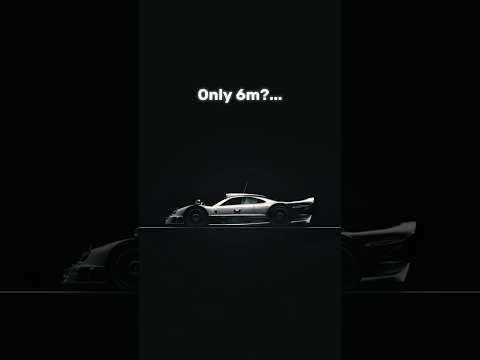 Only 6 meters... |#shorts #mercedesbenz #porsche #flyingcar #automobile #caredit #gtr #clkgtr