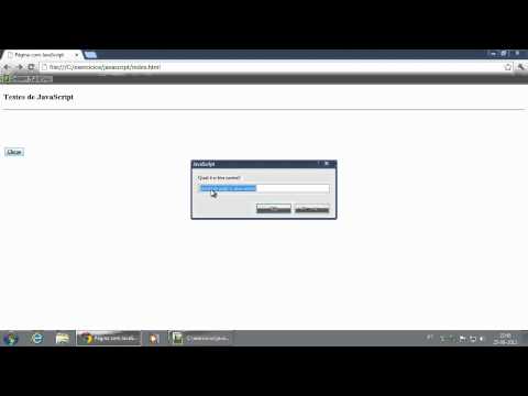 040 Popup boxes Prompt e introdução de dados