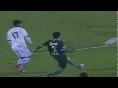 Gol contra incrível de Rodrigo Arroz Guarani 1 x 2 Goiás Brasileirão Serie B 2012