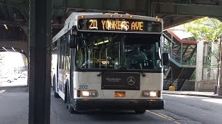 Bee-Line Bus: Orion Vll HEV [#202] Route 20 Bus @ Jerome Avenue & Mosholu Parkway