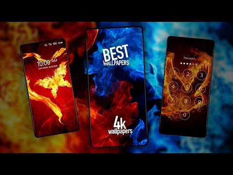 Fire wallpapers on phone Video