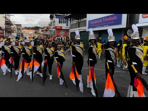 Coreográfico da Banda Marcial FANMIP no Concurso de Bandas e Fanfarras de Candeias 2024