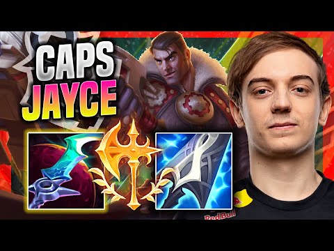 CAPS CHILLING WITH JAYCE! - G2 Caps Plays Jayce TOP vs Akali! | Season 11