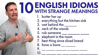 10 English Idioms with Meanings You CAN’T Guess