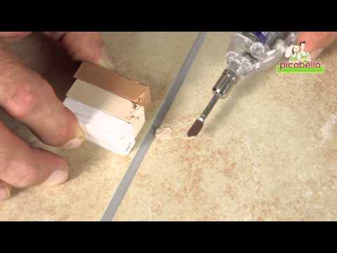 picobello // Reparatur-Set Premium - DIY reparieren Fliesen an Wand und Boden Chips Bohrloch