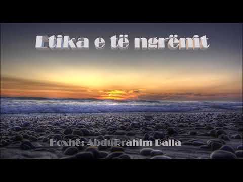 Etika e të ngrënit - Hoxhë: AbduRrahim Balla