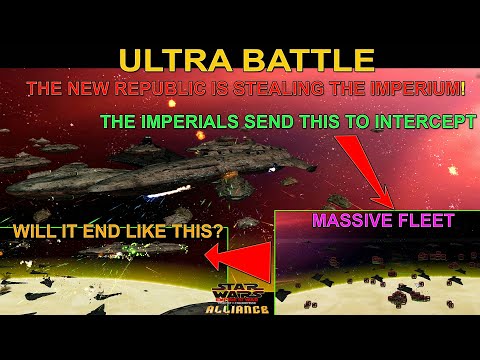 THE NEW REPUBLIC IS STEALING THE IMPERIUM!-MASSIVE STAR WARS SPACE BATTLE