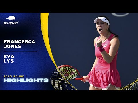 Francesca Jones vs. Eva Lys Highlights | 2025 US Open Round 1