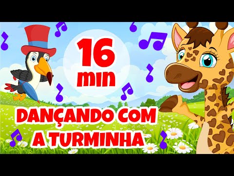 Dançando com a Turminha da Giramille - 16 min | Desenho Animado Musical