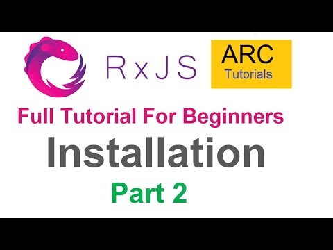 RxJS Tutorial For Beginners #2 - Installation
