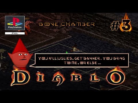 Annoying Imp & The Bone Chamber | Side Quests - Part 3 - Diablo PS1 Let's Play Video