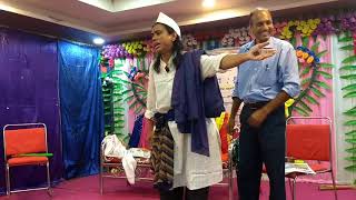 preview picture of video 'आर्यावर्त : प्रसिद्ध रंगकर्मी विभा रानी का मधुबनी में मैथिली में एकल नाट्य प्रस्तुति ।।'