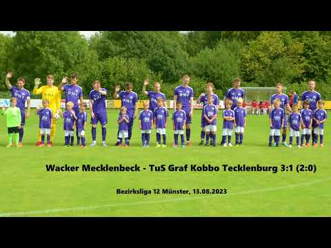 Wacker Mecklenbeck - TuS Graf Kobbo Tecklenburg 3:1 (2:0), Bezirksliga 12 Münster, 13.08.2023