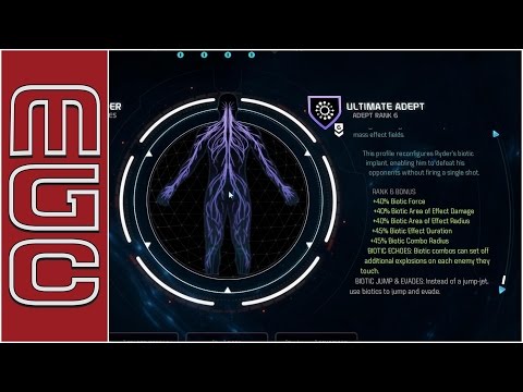 Mass Effect: Andromeda Adept Profile Suggestions