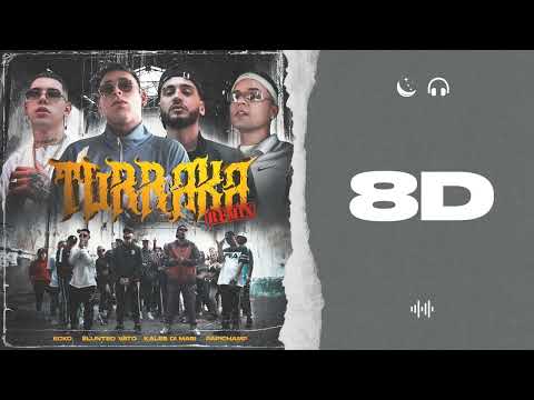 AUDIO 8D | TURRAKA (REMIX) - KALEB DI MASI, BLUNTED VATO, BRUNO LC, ECKO, PAPICHAMP