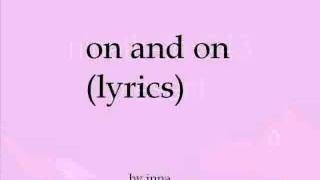 on and on (lyrics) - inna -