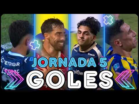 GOLAZOS, DOBLETES y LESIONES en la JORNADA 5 | Liga Argentina de Fútbol