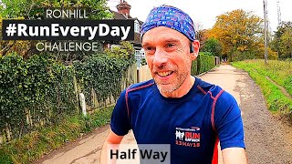 Run Every Day October Challenge | Half Way