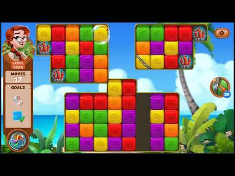 Lost Island Blast Adventure Level 1624 - NO BOOSTERS 🏝️ | SKILLGAMING ✔️