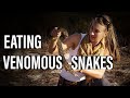 EATING VENOMOUS SNAKES How To Field Dress And Cook A Venomous Snake