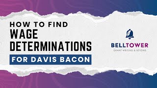 Wage Determination