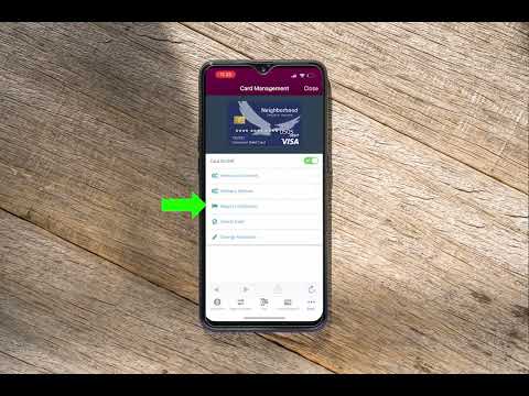 Neighborhood Credit Union | How To: Card Management | MyNCU Mobile App