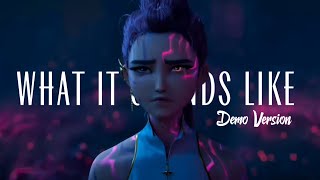 Cover art for What it sounds like