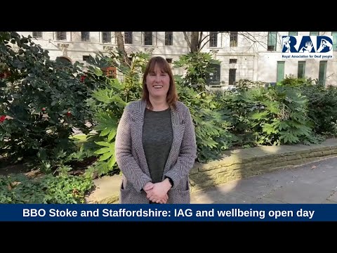 BBO Stoke and Staffordshire: IAG and wellbeing open day - 8 April 2022