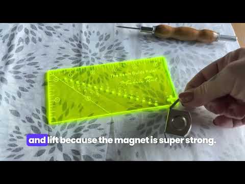 The Fabric Hut Seam Guide Ruler + FREE Magnetic Seam Guide Walkthrough
