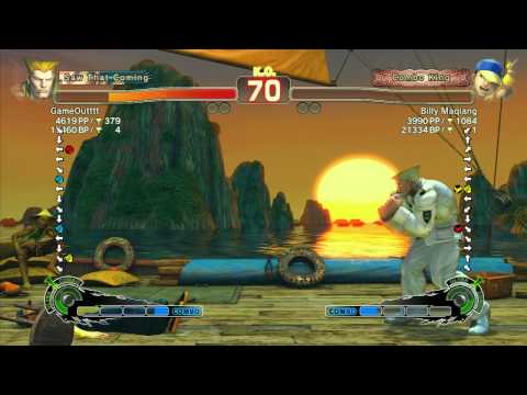 SSF4 AE 2012: GameOutttt (Guile) vs Billy Maqiang (Yun) - Xbox Live Ranked Match