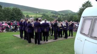 Brighouse and Rastrick Band playing Knight Templar at Greenfield Whit Friday 2011