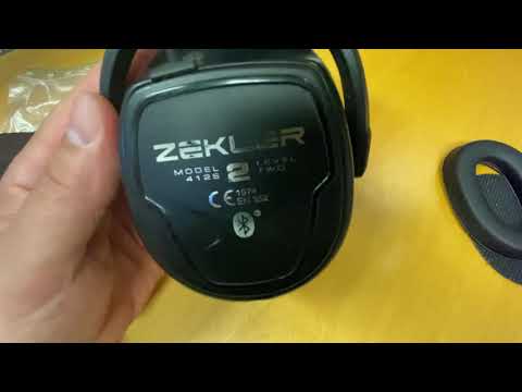 Zekler 412S pehmeämmät korvapehmusteet HK3B hygieniasetin avulla